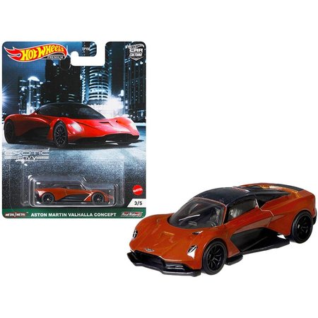 HOT WHEELS 2.75 in. Exotic Envy Series Diecast Model Car for Aston Martin Valhalla Concept GRJ75